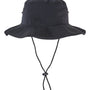 Legacy Hats Mens Cool Fit Moisture Wicking Booney Hat - Black