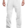 Jerzees Mens NuBlend Pill Resistant Fleece Sweatpants - White