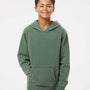 Independent Trading Co. Youth Pigment Dyed Hooded Sweatshirt Hoodie - Alpine Green - NEW