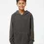 Independent Trading Co. Youth Pigment Dyed Hooded Sweatshirt Hoodie - Black - NEW