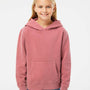 Independent Trading Co. Youth Pigment Dyed Hooded Sweatshirt Hoodie - Maroon - NEW