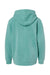 Independent Trading Co. PRM1500Y Youth Pigment Dyed Hooded Sweatshirt Hoodie Mint Green Flat Back