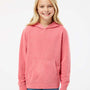 Independent Trading Co. Youth Pigment Dyed Hooded Sweatshirt Hoodie - Pink - NEW