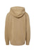 Independent Trading Co. PRM1500Y Youth Pigment Dyed Hooded Sweatshirt Hoodie Sandstone Brown Flat Back