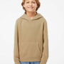 Independent Trading Co. Youth Pigment Dyed Hooded Sweatshirt Hoodie - Sandstone Brown - NEW
