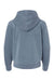 Independent Trading Co. PRM1500Y Youth Pigment Dyed Hooded Sweatshirt Hoodie Slate Blue Flat Back