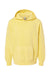 Independent Trading Co. PRM1500Y Youth Pigment Dyed Hooded Sweatshirt Hoodie Yellow Flat Front