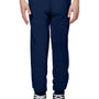 Jerzees Youth NuBlend Fleece Pill Resistant Jogger Sweatpants w/ Pockets - Navy Blue