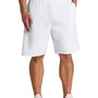 Jerzees Mens NuBlend Sweatshorts w/ Pockets - White - COMING SOON