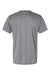 Holloway 222818 Mens Momentum Short Sleeve Crewneck T-Shirt Graphite Grey Flat Back