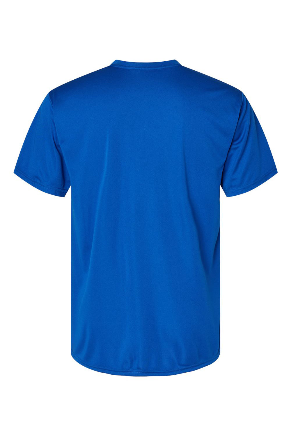 Holloway 222818 Mens Momentum Short Sleeve Crewneck T-Shirt Royal Blue Flat Back