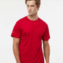 Holloway Mens Momentum Moisture Wicking Short Sleeve Crewneck T-Shirt - Scarlet Red - NEW