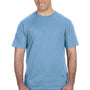 Gildan Mens Short Sleeve Crewneck T-Shirt - Baby Blue - Closeout