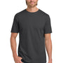 Gildan Mens Short Sleeve Crewneck T-Shirt - Smoke Grey - Closeout