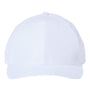 Atlantis Hats Mens Sustainable Recycled Feel Snapback Hat - White - Closeout