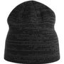 Atlantis Hats Unisex Sustainable Reflective Beanie - Black - Closeout