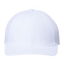 Atlantis Hats Mens Sustainable Recycled Three Snapback Trucker Hat - White/White - Closeout