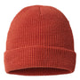 Richardson Hats Unisex Waffle Cuffed Beanie - Rust