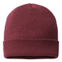 Cap America Hats Unisex USA Made Cuffed Knit Beanie - Maroon