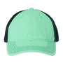 Legacy Mens Dashboard Snapback Trucker Hat - Spearmint Green/Navy Blue - NEW