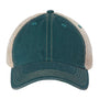 Legacy Hats Mens Old Favorite Snapback Trucker Hat - Marine Blue/Khaki