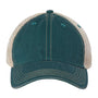 Legacy Mens Old Favorite Snapback Trucker Hat - Marine Blue/Khaki - NEW