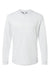 Paragon 220 Mens Bahama Performance Long Sleeve Hooded T-Shirt Hoodie Aluminum Grey Flat Front