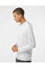 Paragon 220 Mens Bahama Performance Long Sleeve Hooded T-Shirt Hoodie Aluminum Grey Model Side