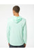 Paragon 220 Mens Bahama Performance Long Sleeve Hooded T-Shirt Hoodie Mint Green Model Back