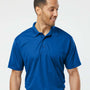 Paragon Mens Sebring Performance Moisture Wicking Short Sleeve Polo Shirt - Deep Royal Blue - NEW