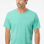 SoftShirts Mens Organic Short Sleeve Crewneck T-Shirt - Seafoam Green