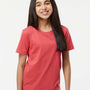 SoftShirts Youth Organic Short Sleeve Crewneck T-Shirt - Brick - NEW