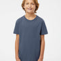 SoftShirts Youth Organic Short Sleeve Crewneck T-Shirt - Navy Blue - NEW
