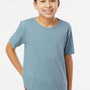 SoftShirts Youth Organic Short Sleeve Crewneck T-Shirt - Slate Blue