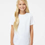 SoftShirts Youth Organic Short Sleeve Crewneck T-Shirt - White - NEW