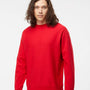 Independent Trading Co. Mens Legend Crewneck Sweatshirt - Red - NEW