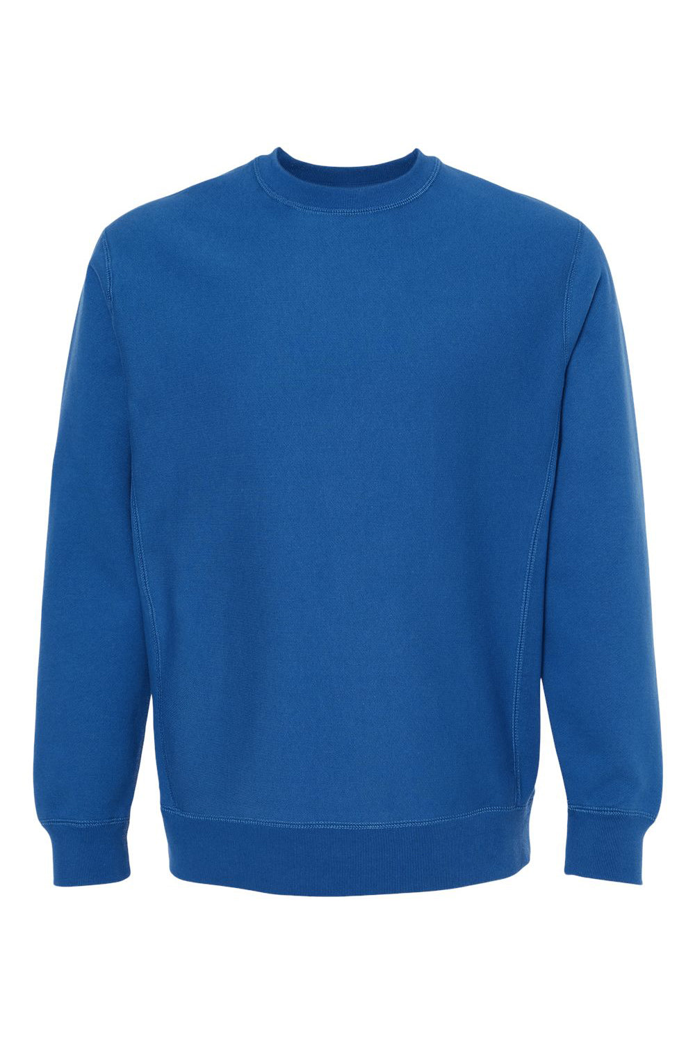 Independent Trading Co. IND5000C Mens Legend Crewneck Sweatshirt Royal Blue Flat Front