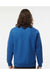 Independent Trading Co. IND5000C Mens Legend Crewneck Sweatshirt Royal Blue Model Back
