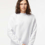 Independent Trading Co. Mens Legend Crewneck Sweatshirt - White - NEW