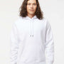 Independent Trading Co. Mens Legend Hooded Sweatshirt Hoodie - White - NEW