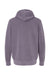 Independent Trading Co. PRM4500 Mens Pigment Dyed Hooded Sweatshirt Hoodie Plum Purple Flat Back