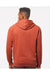 Independent Trading Co. PRM4500 Mens Pigment Dyed Hooded Sweatshirt Hoodie Amber Model Back