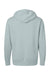 Independent Trading Co. PRM4500 Mens Pigment Dyed Hooded Sweatshirt Hoodie Sage Green Flat Back