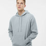 Independent Trading Co. Mens Pigment Dyed Hooded Sweatshirt Hoodie - Sage Green - NEW