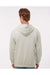 Independent Trading Co. PRM4500 Mens Pigment Dyed Hooded Sweatshirt Hoodie Ivory Model Back