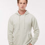 Independent Trading Co. Mens Pigment Dyed Hooded Sweatshirt Hoodie - Ivory - NEW
