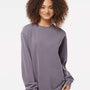 Independent Trading Co. Mens Pigment Dyed Crewneck Sweatshirt - Plum Purple - NEW