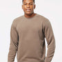 Independent Trading Co. Mens Pigment Dyed Crewneck Sweatshirt - Clay Brown - NEW
