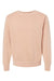 Independent Trading Co. PRM3500 Mens Pigment Dyed Crewneck Sweatshirt Dusty Pink Flat Front