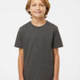 Kastlfel Youth RecycledSoft Short Sleeve Crewneck T-Shirt - Carbon Grey - NEW
